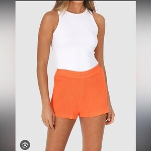REVOLVE| BY. DYLN EADIE SHORTS IN MANDARIN BNWT